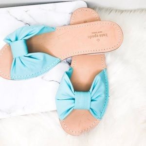 Kate spade New York bow slide on sandals